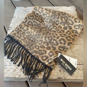 Steve Madden Cheetah Scarf